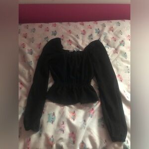 Black long sleeve good for school events